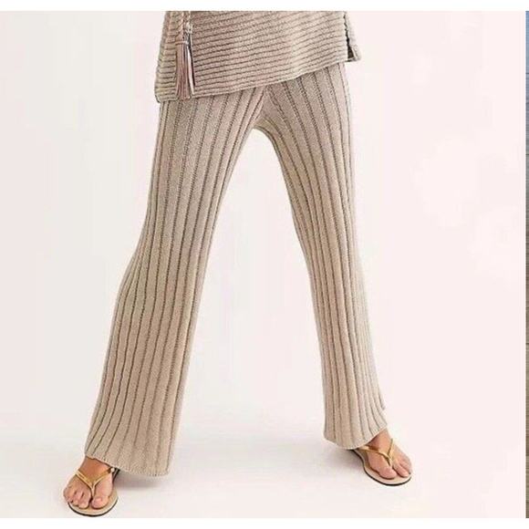 Free People Beach Imogene Sweater Pants, Size XS - Picture 1 of 10